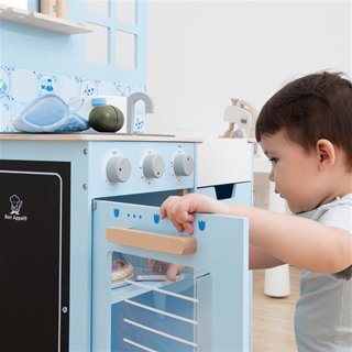 Kinderkeuken - delfts blauw